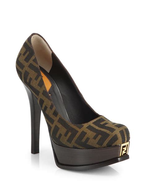 fendi small heels|Fendi heels size.